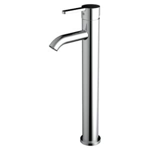 Roca Carelia High Neck Basin Mixer Tap with Cold Start Technology  - Chrome Price Comparisons | Compare The Build