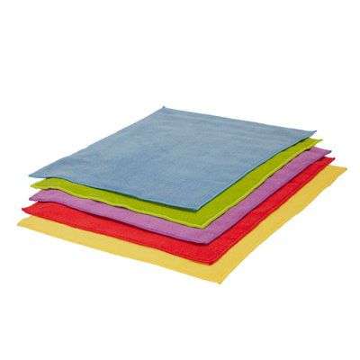 Multicolour Microfibre Multi-Purpose Cloth, Pack Of 50 Price Comparisons | Compare The Build