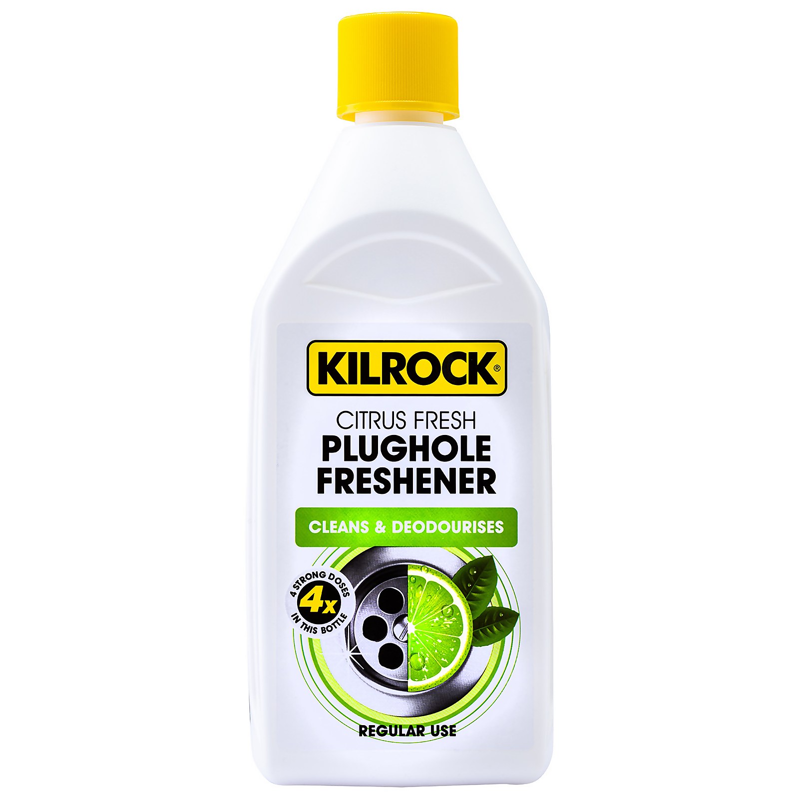 Kilrock Citrus Fresh Plughole Freshener - 500ml | Compare The Build