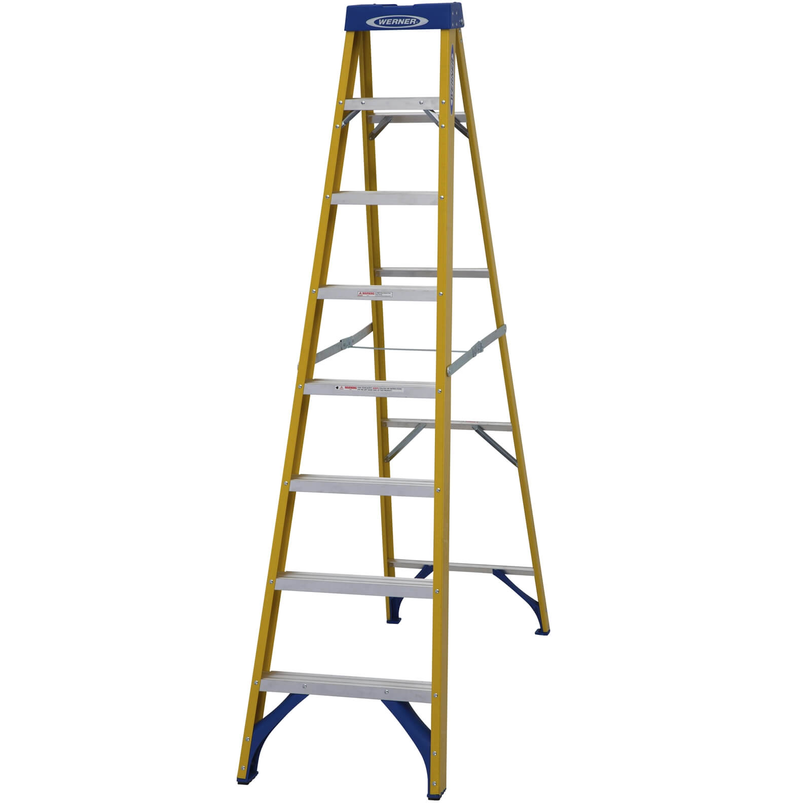 Werner Fibreglass Step Ladder - 8 Tread Price Comparisons | Compare The Build