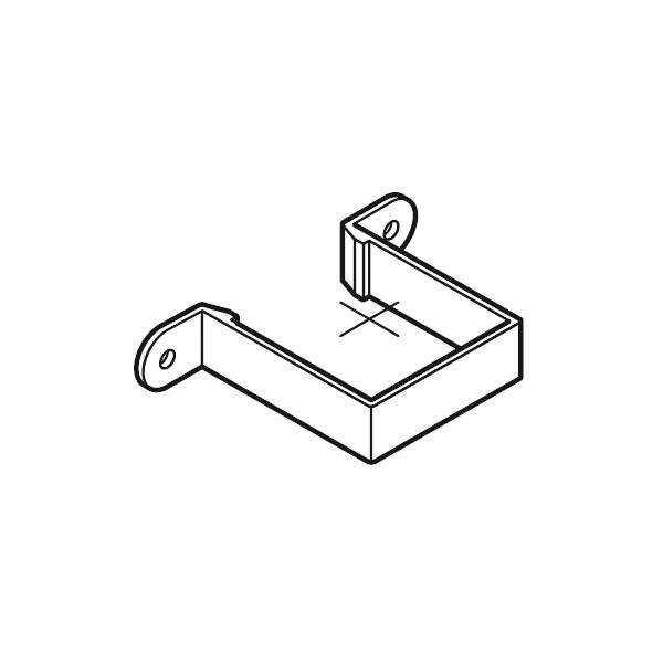 Alumasc Flushjoint Square Standard Pipe Clip 100mm x 100mm - Metallic Silver Silver Metallic Matte Aluminium RW44/PC/PPC/9006M Price Comparisons | Compare The Build