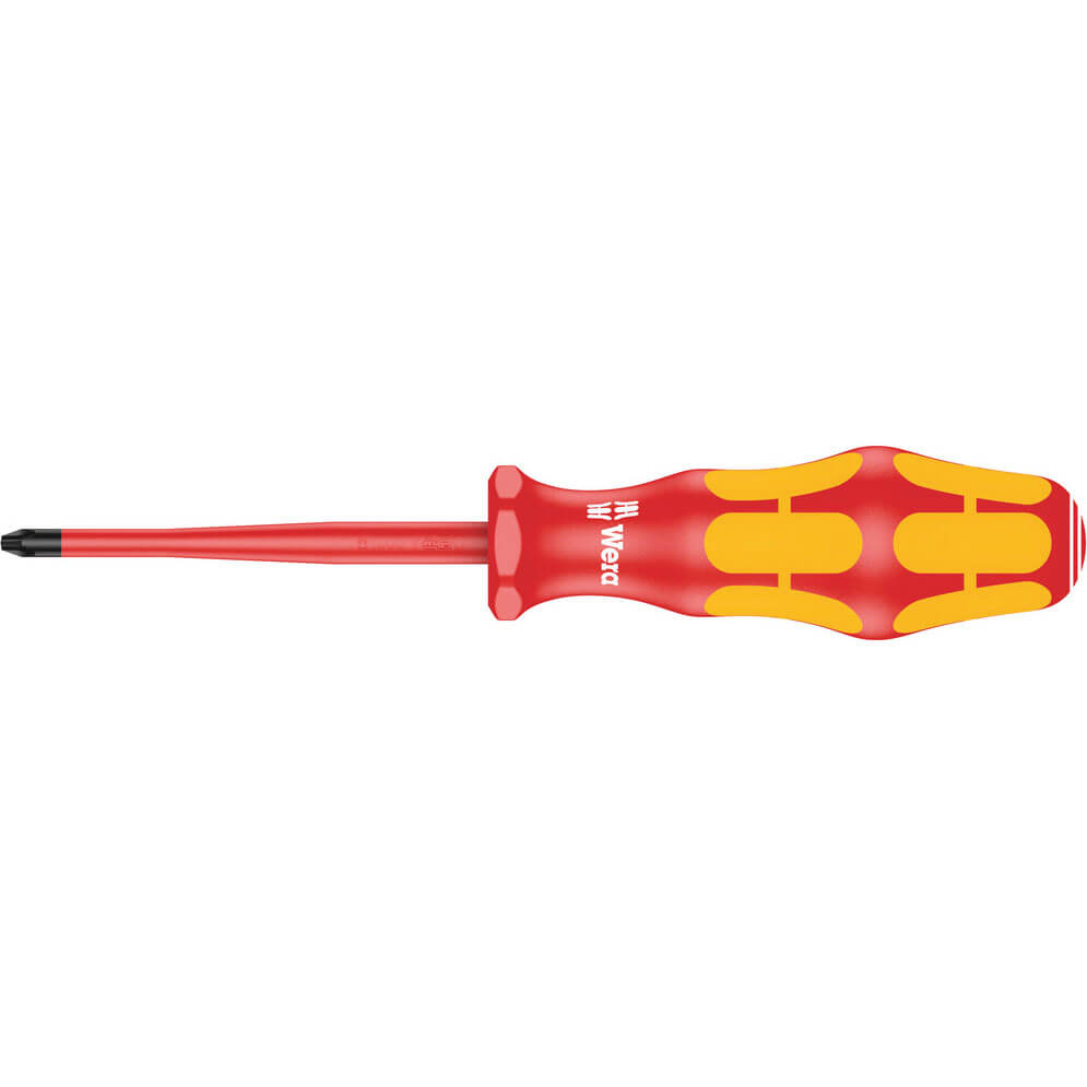 Wera Kraftform Plus 162IS VDE Insulated Slimline Phillips Screwdriver PH1 80mm Price Comparisons | Compare The Build