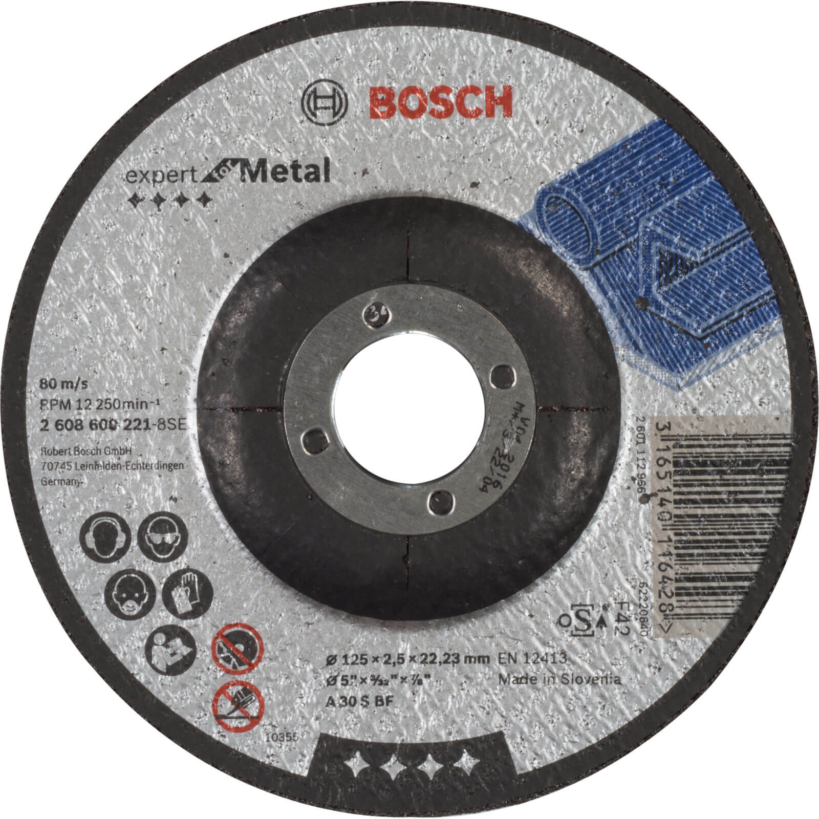 Bosch A30S BF Depressed Centre Metal Cutting Disc 125mm Price Comparisons | Compare The Build