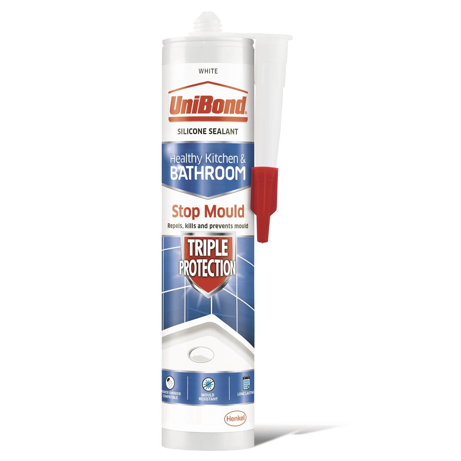 UniBond Sealant Triple Protection Cartridge White 291g Price Comparisons | Compare The Build