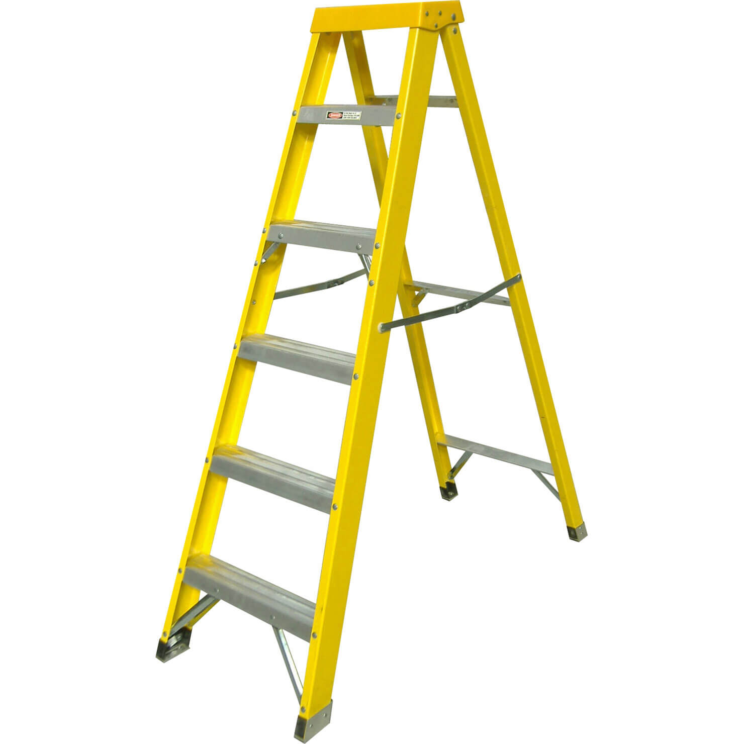 Zarges Fibreglass Swingback Step Ladder 6 Price Comparisons | Compare The Build