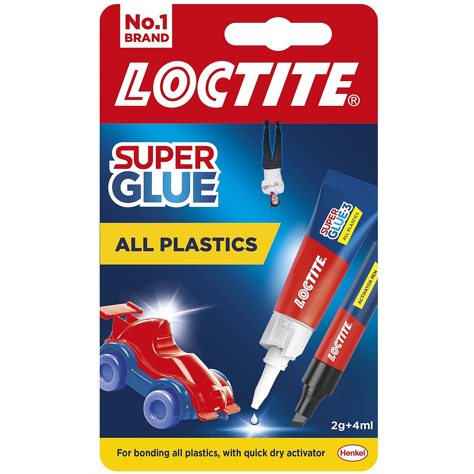 Loctite Super Glue All Plastics 2g & 4ml Price Comparisons | Compare The Build