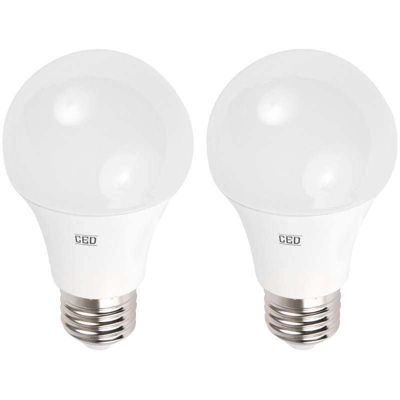 Meridian Lighting LED GLS Lamp 7W ES (E27) Cool White 600lm (2 Pack) Price Comparisons | Compare The Build