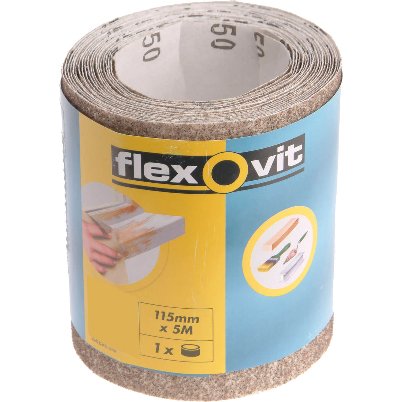 Flexovit General Purpose Sanding Roll 115mm 5m 80g Price Comparisons | Compare The Build