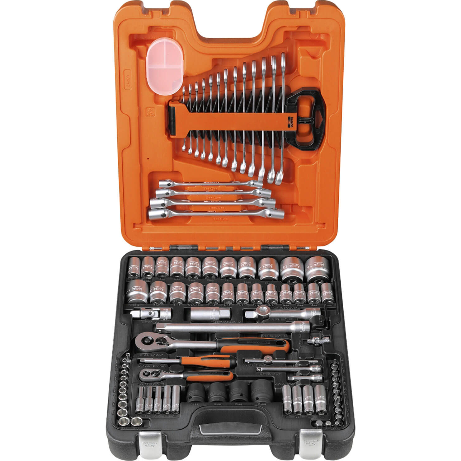 Bahco S87+7 94 Pieces 1/4 and 1/2In Drive Socket and Spanner Set Combination Price Comparisons | Compare The Build