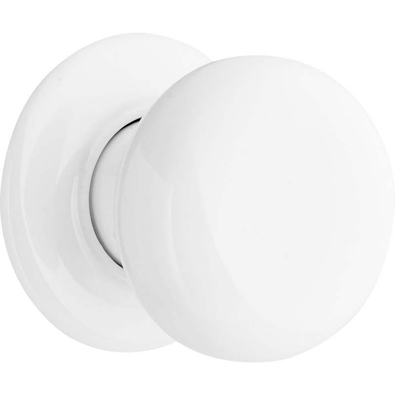 Designer Levers Porcelain Mortice Knob 60mm (Pair) in White Price Comparisons | Compare The Build