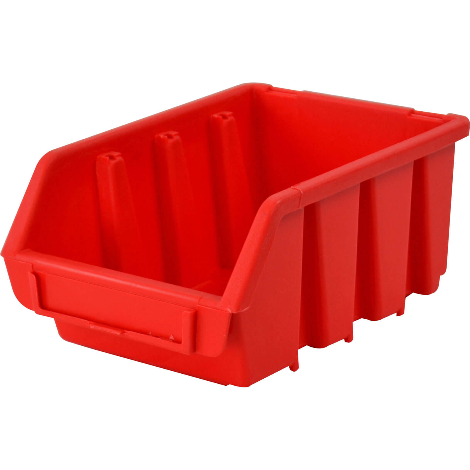 Faithfull Ergobox Interlocking Storage Bin Red 170mm 240mm 126mm Price Comparisons | Compare The Build