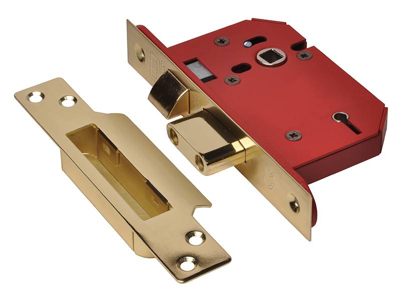 UNION UNNY2205PB25 StrongBOLT 2205S 5 Lever Mortice Sashlock Polished Brass 68mm 2.5in Visi Price Comparisons | Compare The Build