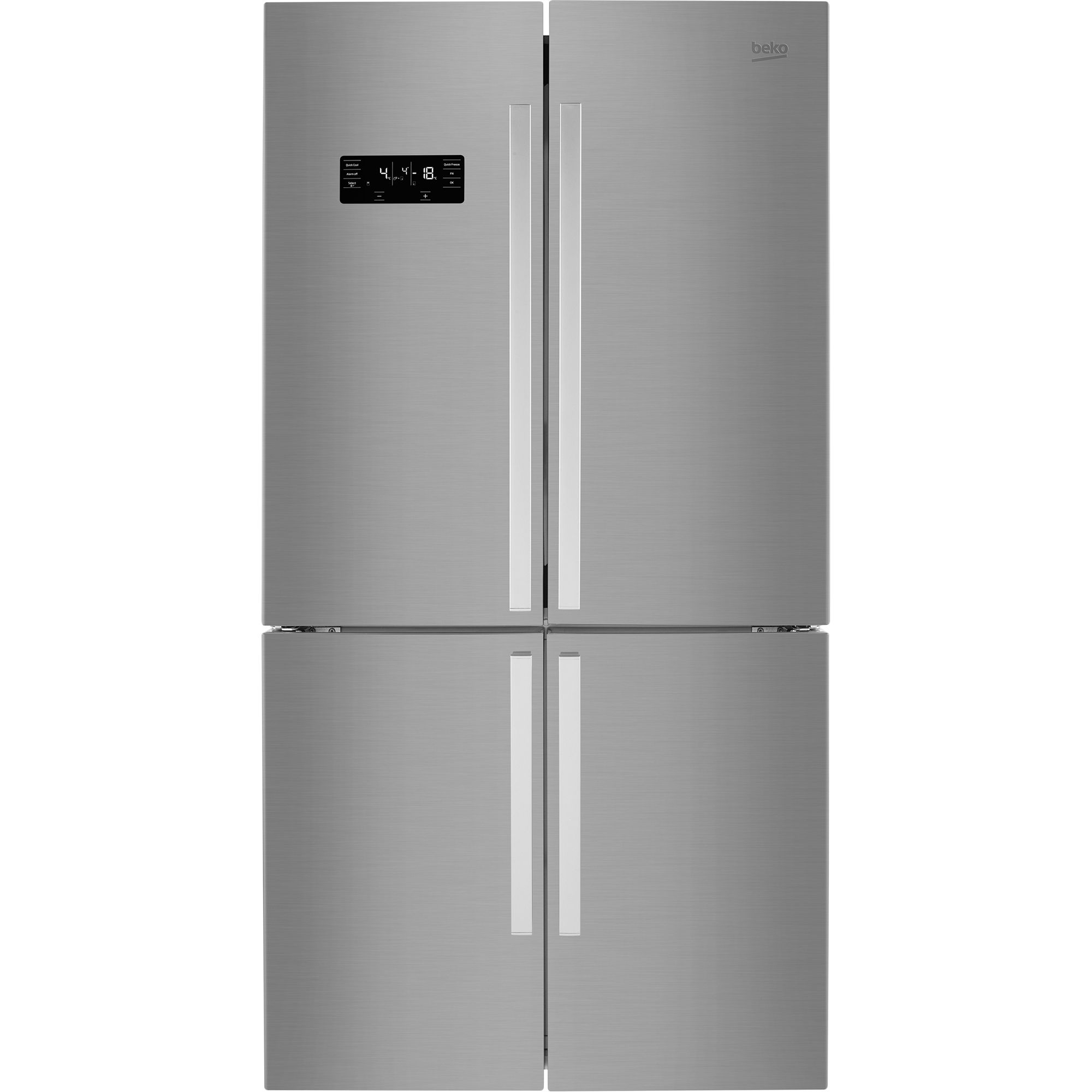 Beko Mn1416224Px American Style Silver Freestanding Fridge Freezer Price Comparisons | Compare The Build