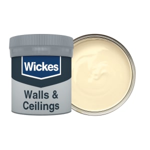 Wickes Vinyl Matt Emulsion Paint Tester Pot - Cream No.305 - 50ml Price Comparisons | Compare The Build