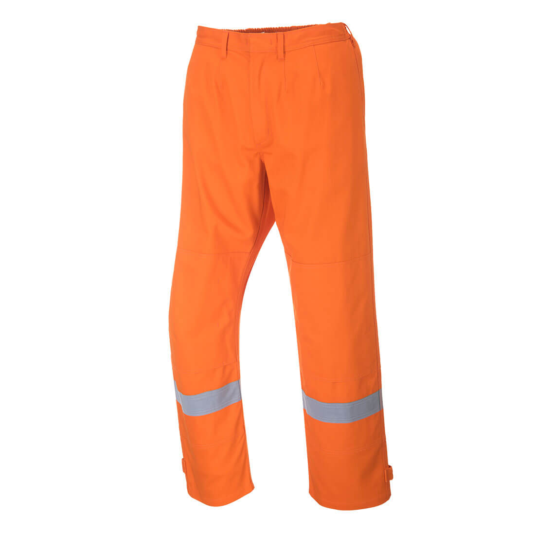 Biz Flame Plus Mens Flame Resistant Trousers Orange 4XL 32" Price Comparisons | Compare The Build