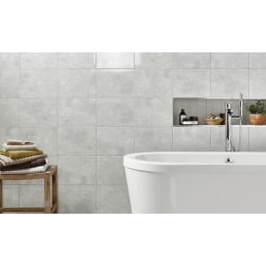 Wickes Tivoli Grey Ceramic Wall Tile - 330 x 250mm Price Comparisons | Compare The Build