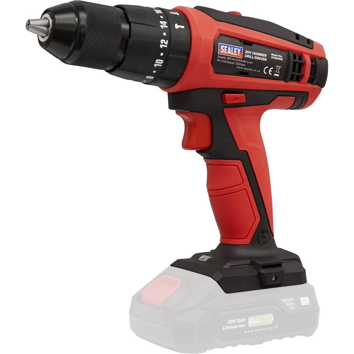 Sealey 20V 13mm Hammer Drill/Driver - Body Only Price Comparisons | Compare The Build