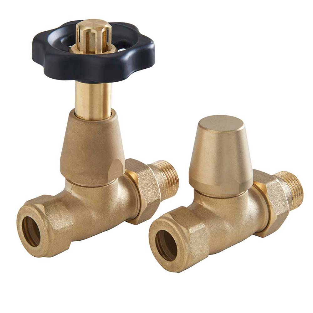 Nordic Thermostatic Valves, Brass/Black Straight Price Comparisons | Compare The Build