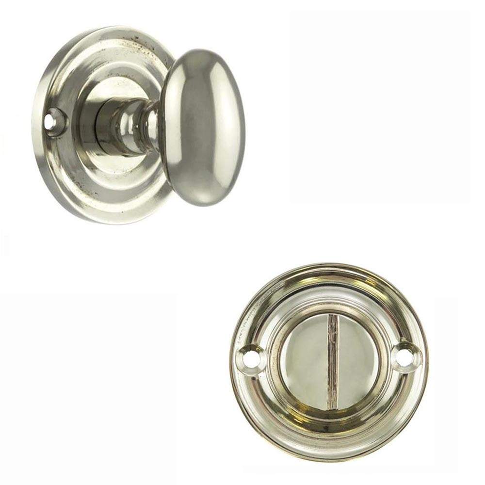 Atlantic Old English Solid Brass Oval WC Turn and Release - Polished Nickel Atlantic UK OEOWCPN Price Comparisons | Compare The Build