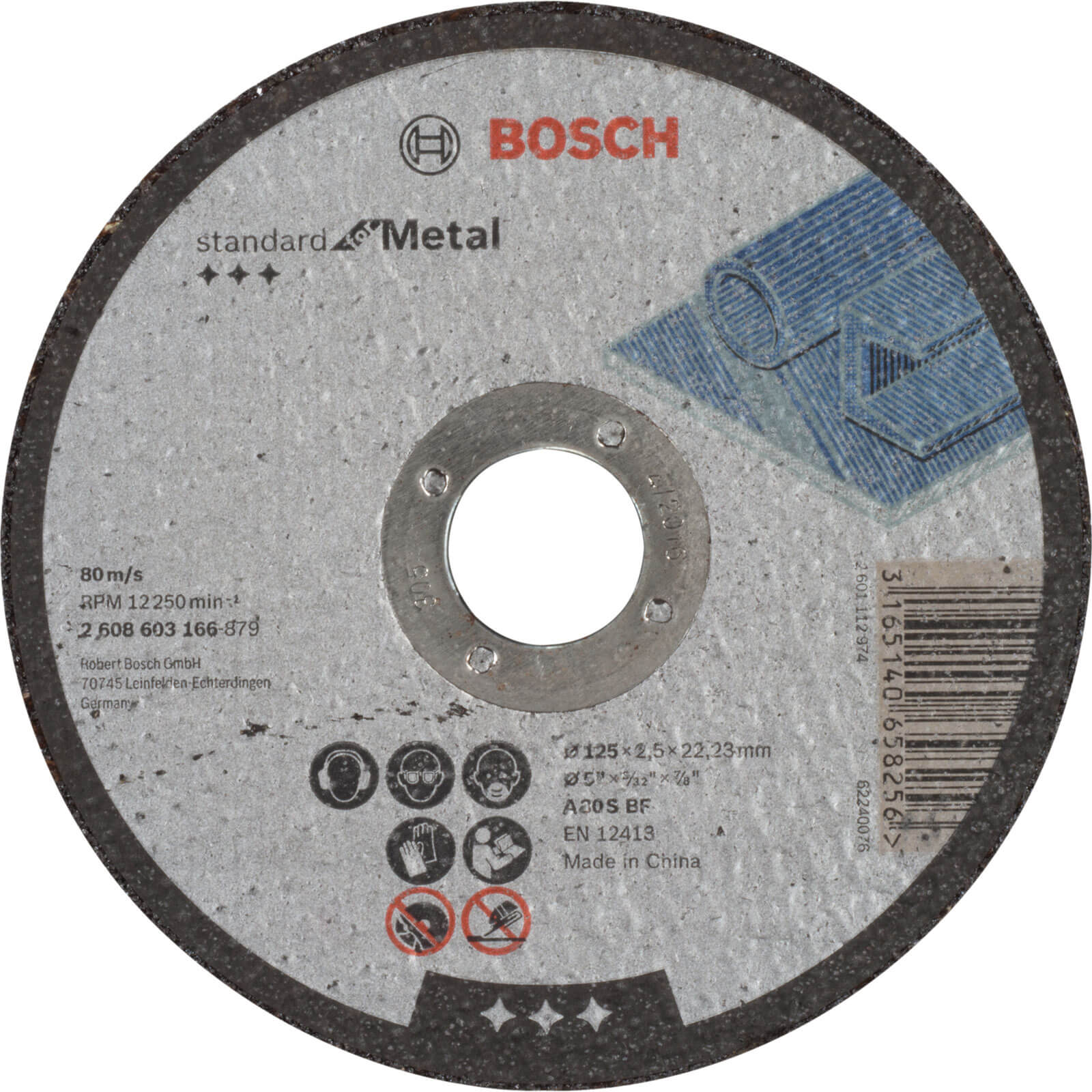 Bosch Standard Metal Cutting Disc 125mm 2.5mm 22mm Price Comparisons | Compare The Build