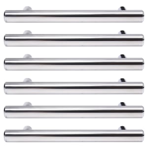 T Bar Brushed Nickel Cabinet Handle - 115mm - Pack of 6 | Compare The Build