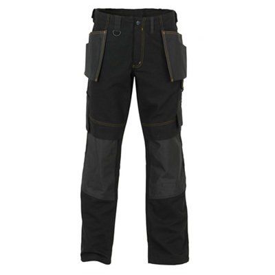 Jcb Cheadle Trade Black Trousers, W36" L32" Price Comparisons | Compare The Build