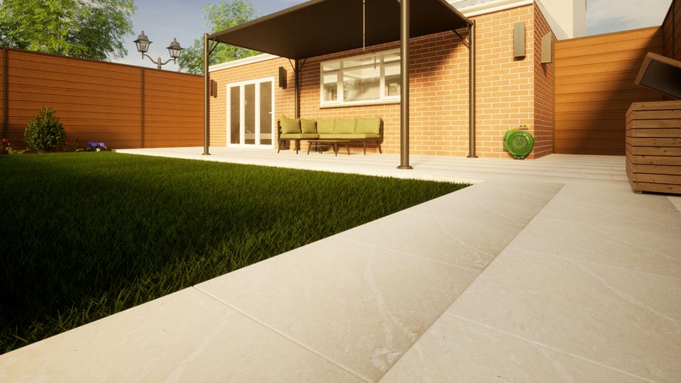 Sandstone Paving Presealed - 600mm x 600mm x 22mm Mint Price Comparisons | Compare The Build