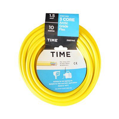 Time 3183Yag Yellow Cable 1.5mm² X 10M Price Comparisons | Compare The Build