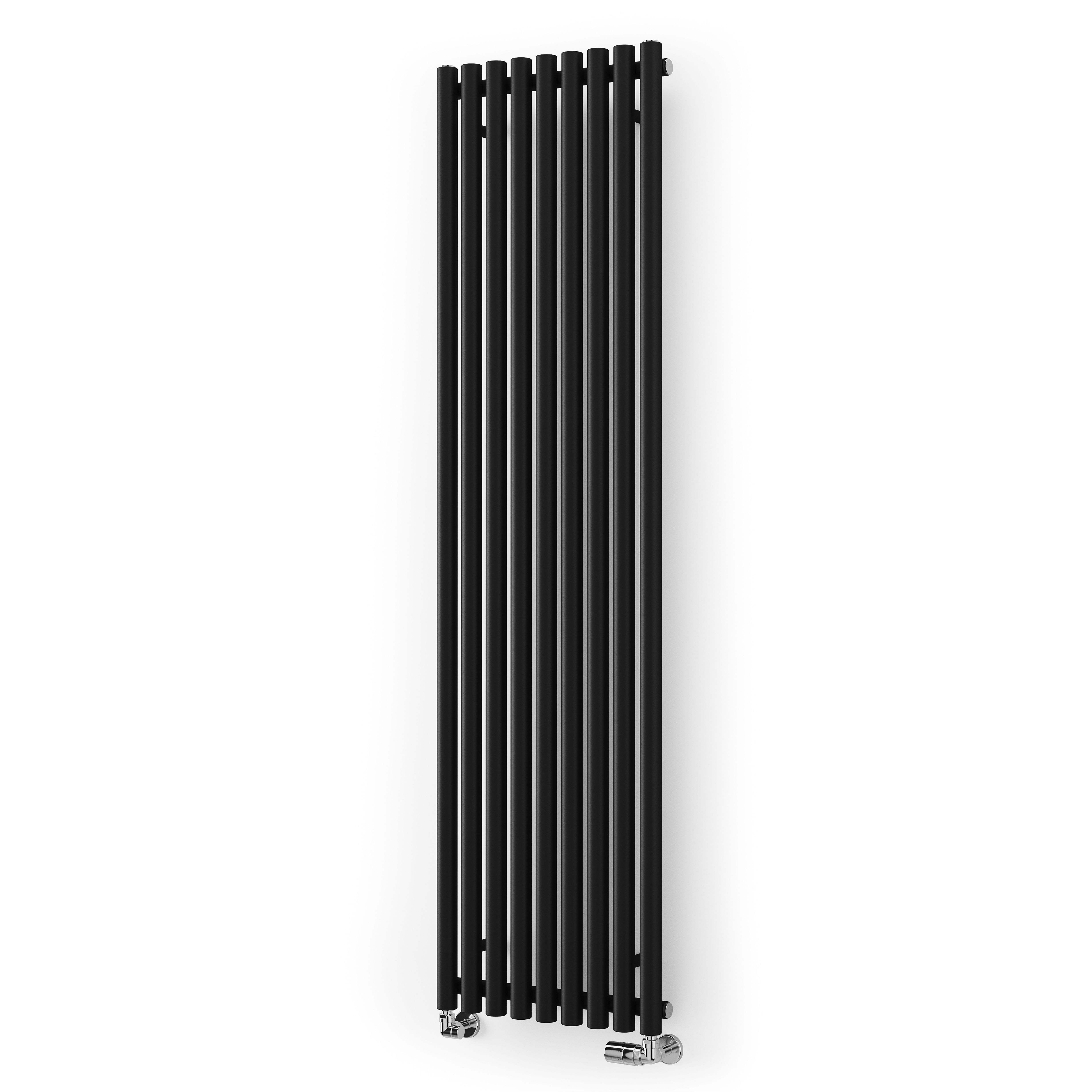 Terma Rolo Room Matt Black Horizontal Or Vertical Designer Radiator, (W)480mm X (H)1800mm Price Comparisons | Compare The Build