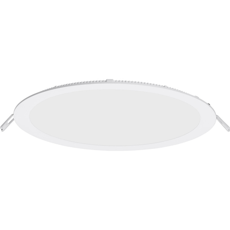 Enlite Slim-Fit Round Low Profile LED Downlight 24W Warm 2280lm in White Price Comparisons | Compare The Build