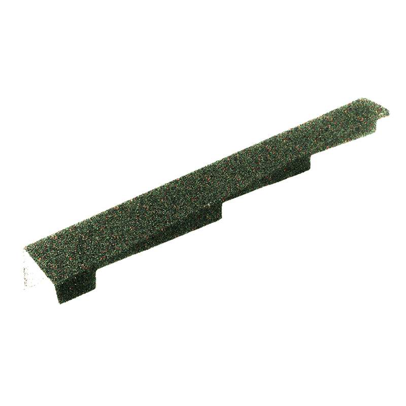 Britmet Left Hand Barge 1250mm - Moss Green Composite Metal Britmet Lightweight Roofing BLGGMGR Price Comparisons | Compare The Build