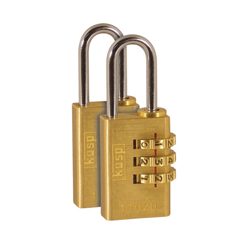 Kasp Brass Combination Padlock - 20mm - Twin Price Comparisons | Compare The Build