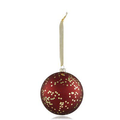 Glitter Red Bauble Price Comparisons | Compare The Build