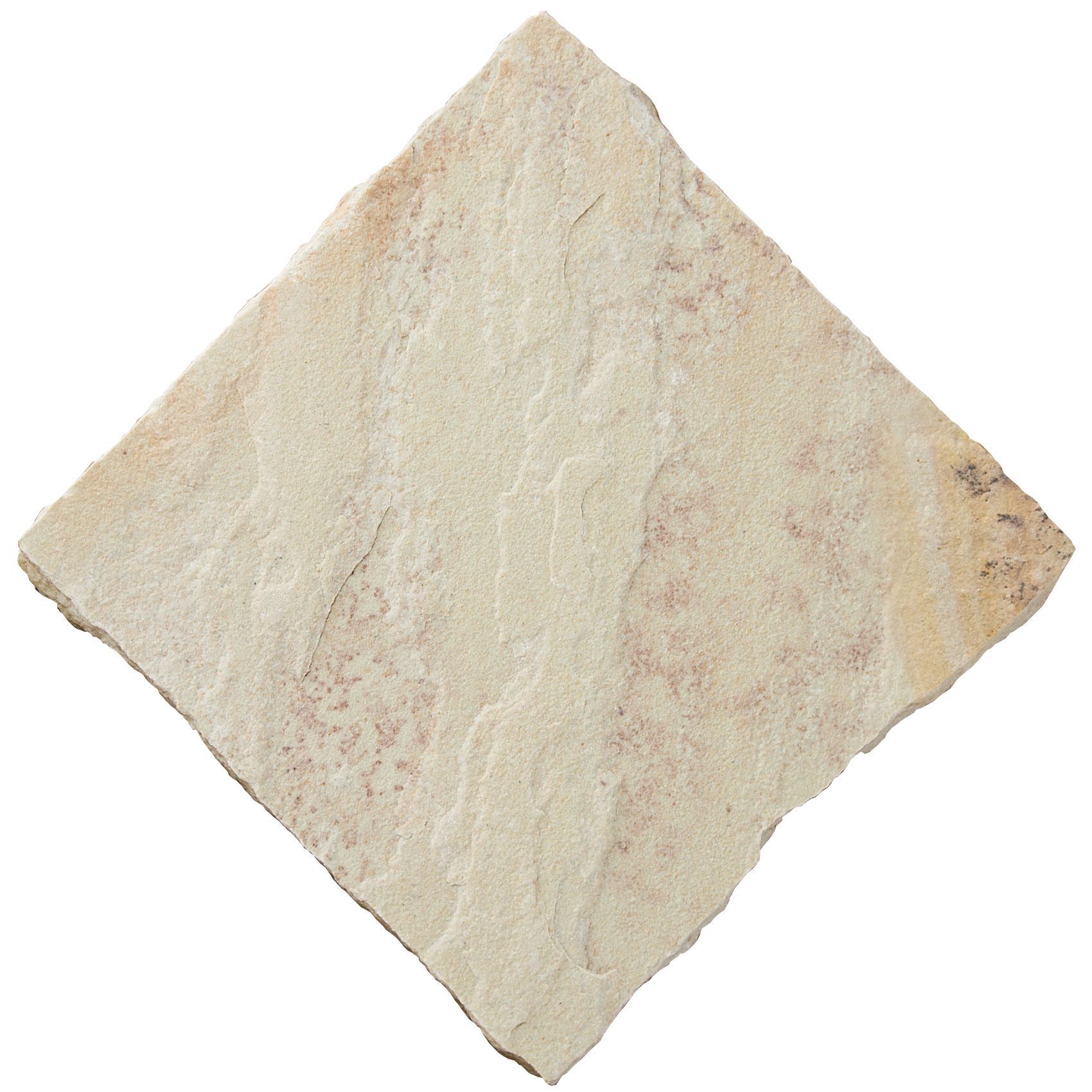 Bradstone Natural Sandstone Fossil Buff Paving Slab 4570x3340x22mm | Compare The Build