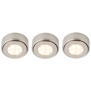 Culina Ellen 1.5W CCT LED Round Cabinet Lights - Pack of 3 | Compare The Build