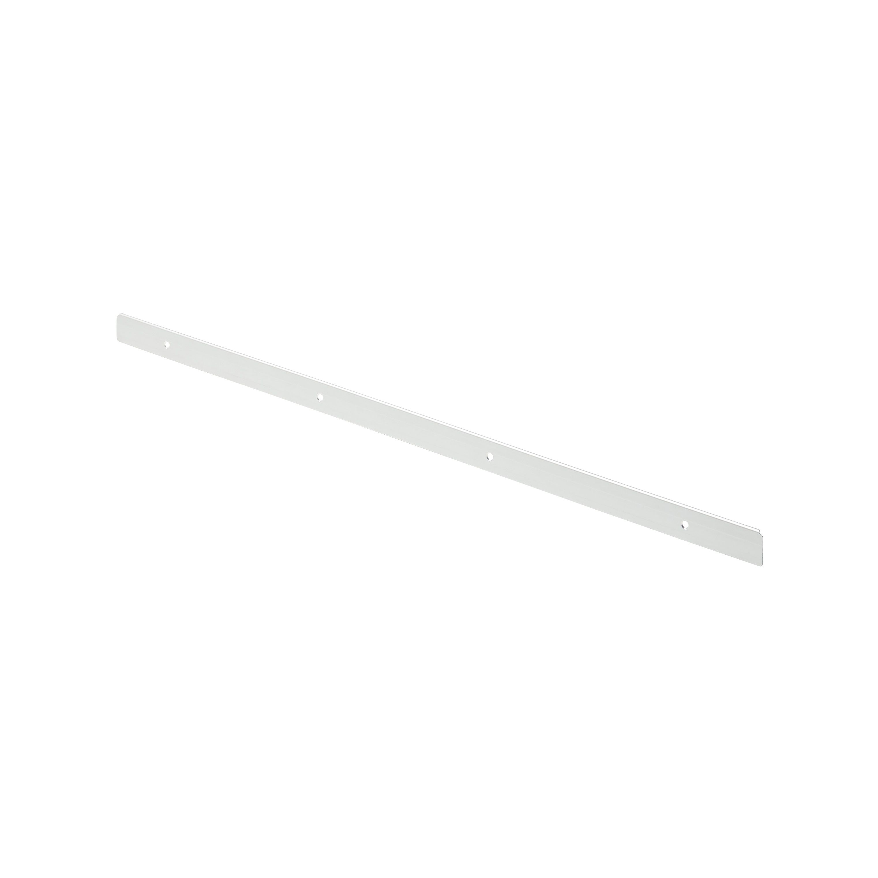 GoodHome Brushed Silver Effect Aluminium Alloy End Cap (L)623mm Price Comparisons | Compare The Build