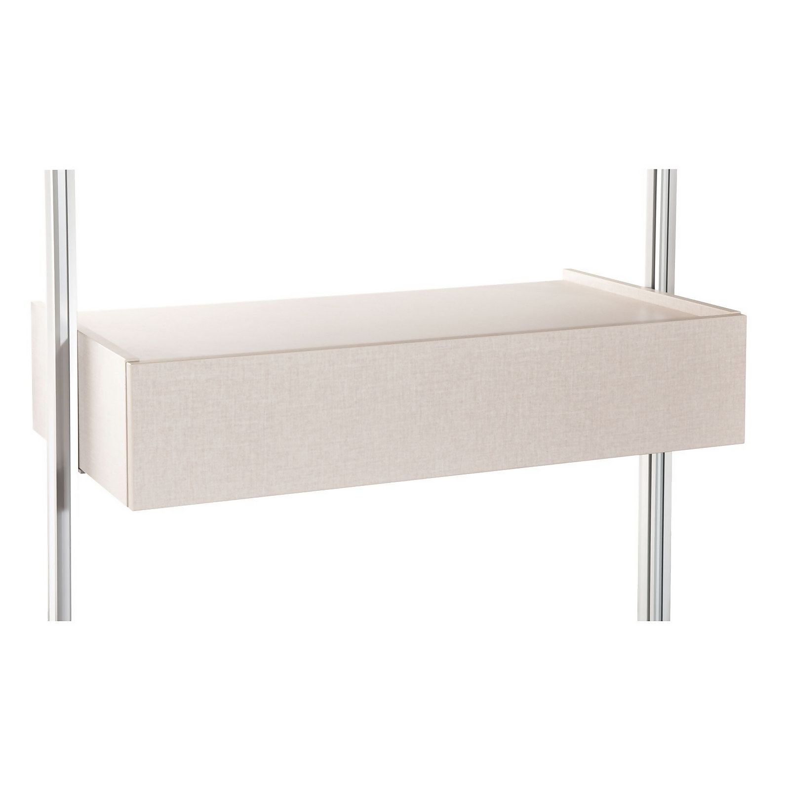 Spacepro Relax Cream Linen Effect Trouser Rack (L)900mm (W)900mm (D) 500mm Price Comparisons | Compare The Build