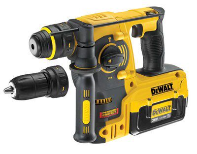 Dewalt 36V Li-Ion Cordless Sds+ Drill Dch364D2 Price Comparisons | Compare The Build