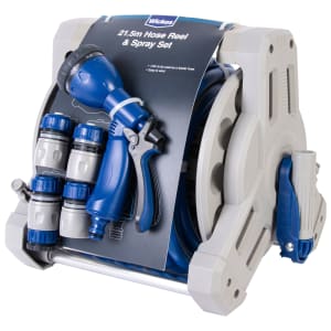 Wickes 21.5m Hose Reel & Spray Gun Set Price Comparisons | Compare The Build