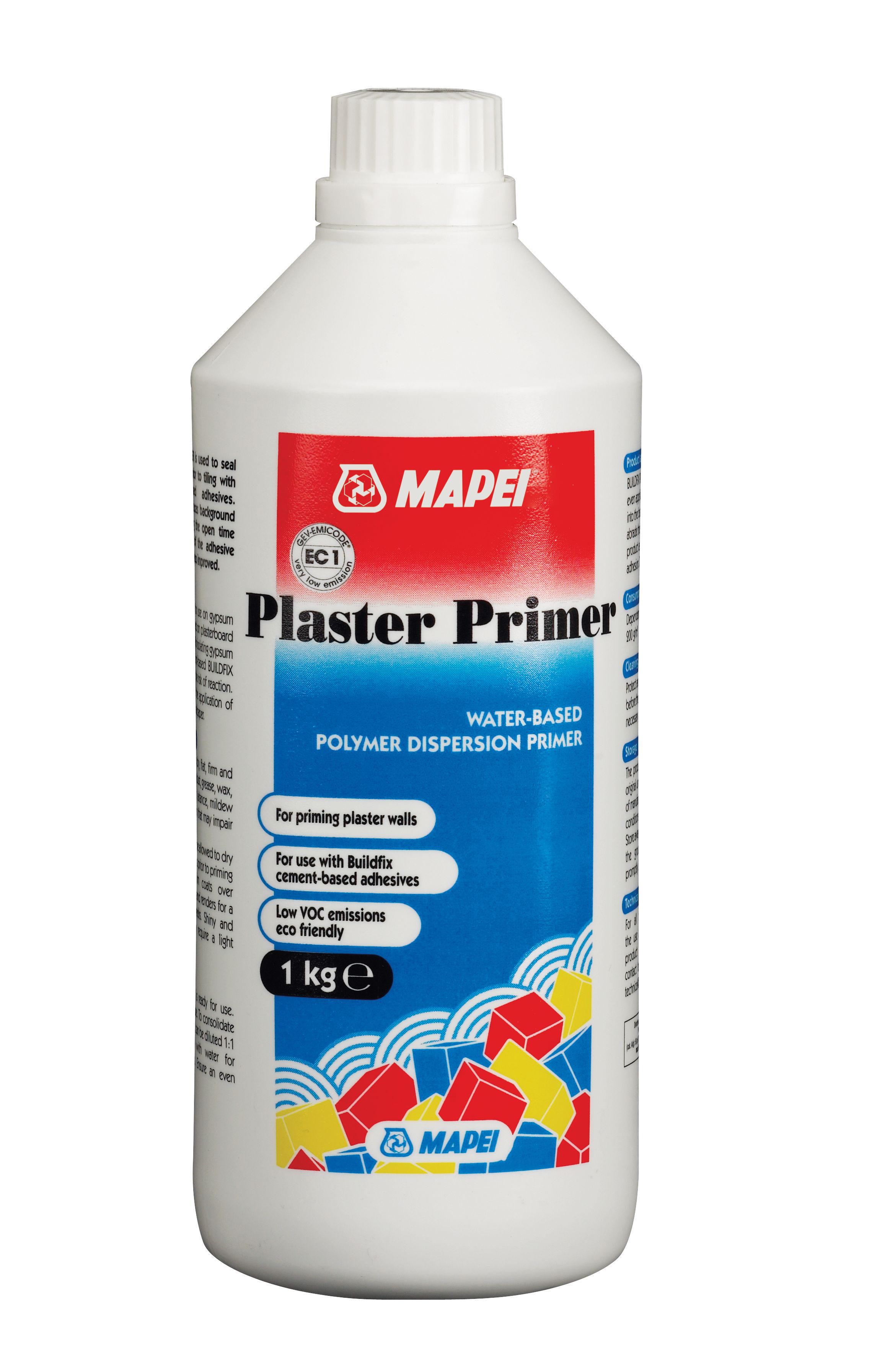 Mapei Clear Plaster Primer, 1L, 1Kg Jerry Can | Compare The Build