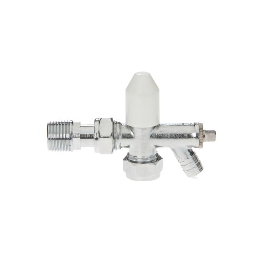 Drayton 15mm Angled Lockshield with Integral Drain Off 07 05 903 Price Comparisons | Compare The Build