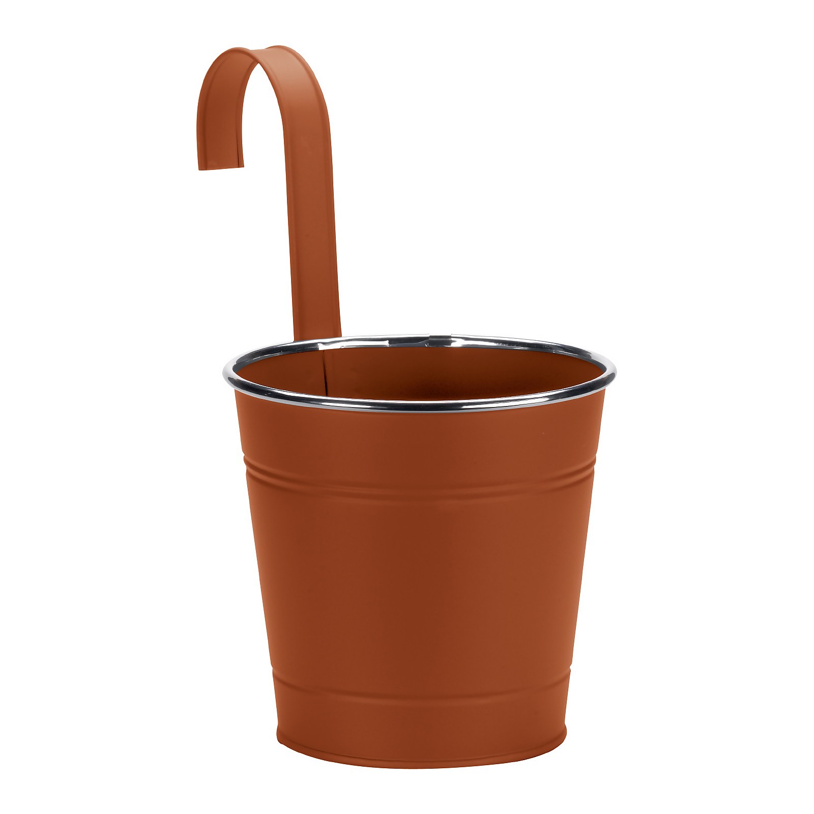 6in Fence & Balcony Hanging Pot - Terracotta Price Comparisons | Compare The Build