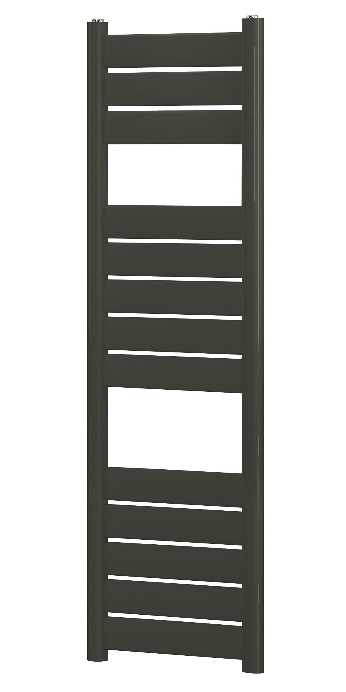 Blyss Ellesmere 497W Flat Electric Anthracite Towel Warmer (H)1300mm (W)450mm Price Comparisons | Compare The Build