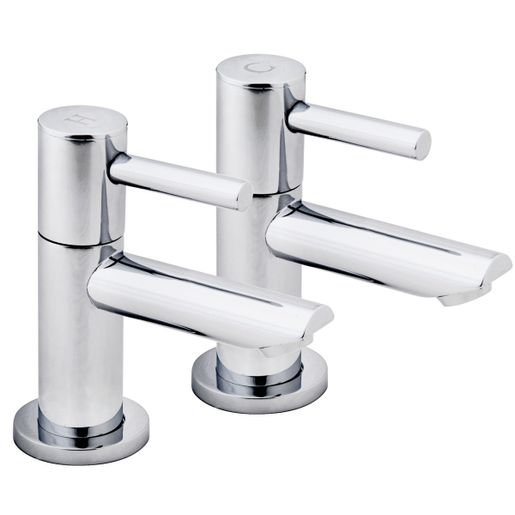 iflo Aura Basin Taps Chrome Pair Price Comparisons | Compare The Build