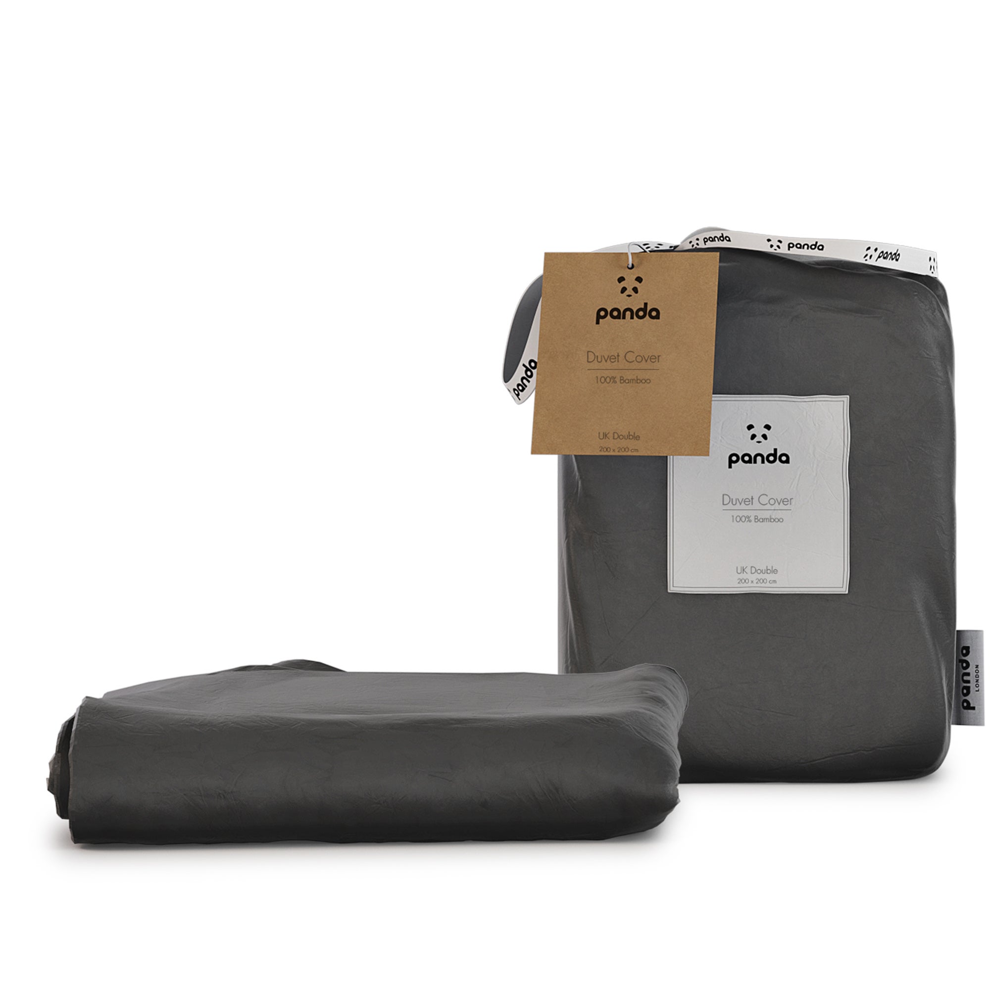 Panda Bamboo Urban Grey Duvet Cover Grey Price Comparisons | Compare The Build