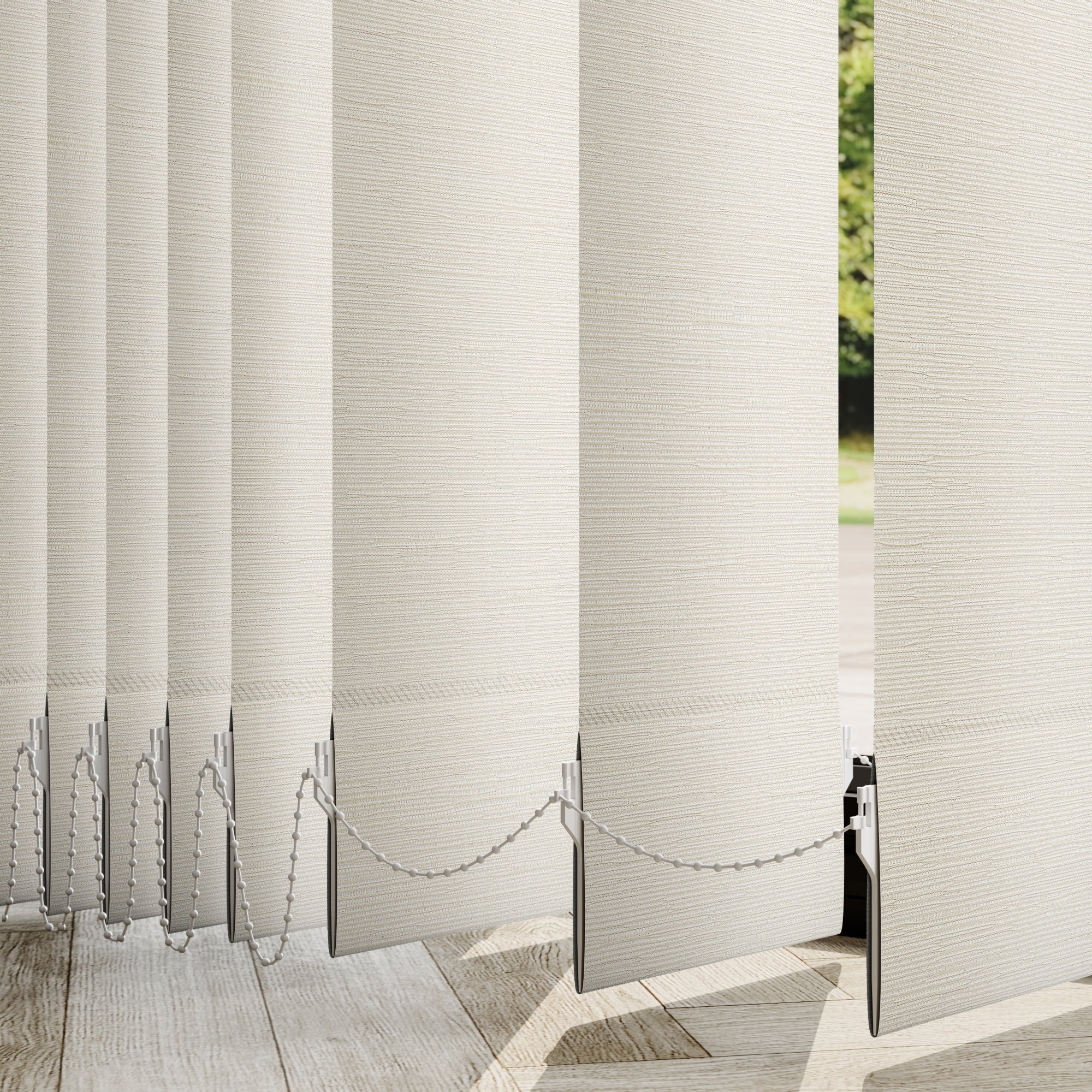 Oxford Blackout Made to Measure Vertical Blind Beige Price Comparisons | Compare The Build