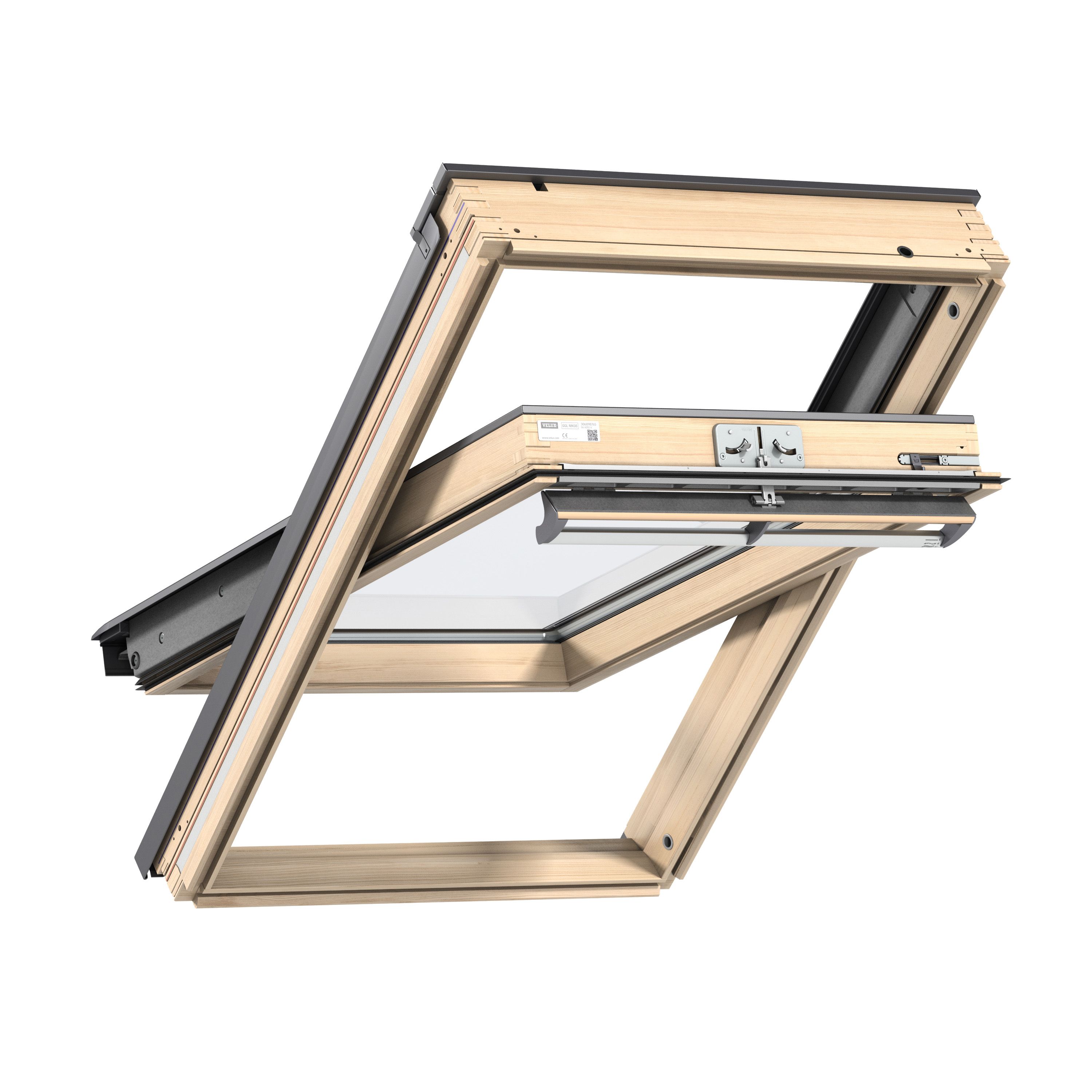 Velux Pine Centre Pivot Roof Window (H)1400mm (W)940mm Price Comparisons | Compare The Build