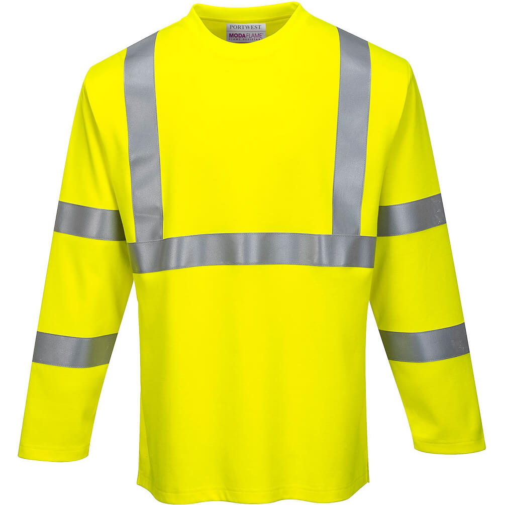 Portwest FR96 Flame Resistant Arc2 T-Shirt Yellow M Price Comparisons | Compare The Build