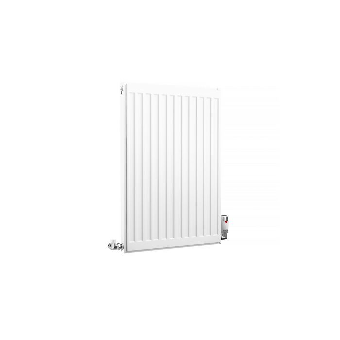 Kartell K-Rad Compact Horizontal Radiator, White, 750mm x 500mm - Single Panel, Single Convector Price Comparisons | Compare The Build