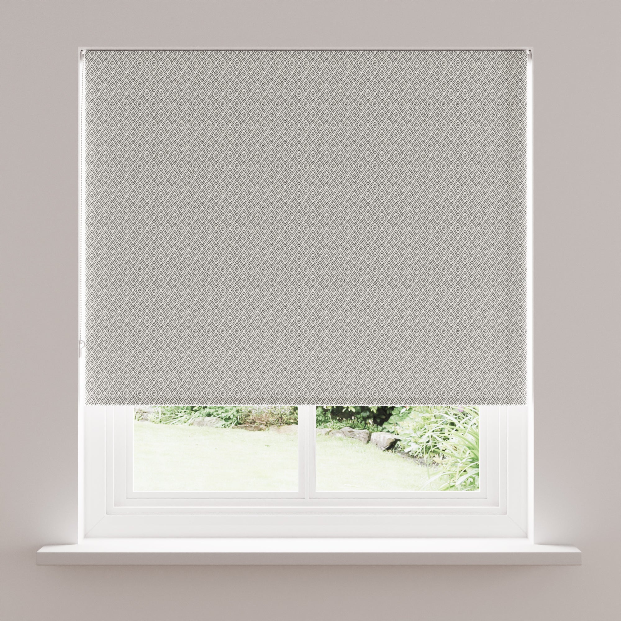 Oslo Grey Blackout Roller Blind Grey Price Comparisons | Compare The Build